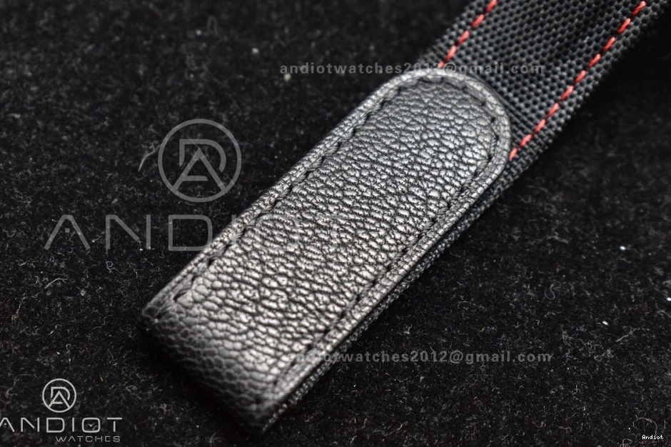 VS3135 DIW Edition Strap 1:1 Dial VSF Black Carbon Submariner Best on Nylon Red Black 0413